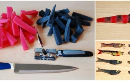 Как сделать поролоновые рыбки своими руками