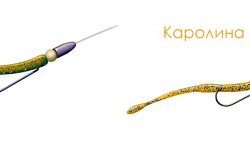 Каролинская оснастка для спиннинга: техника ловли, монтаж, видео