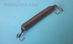 Как сделать блесну из трубки своими руками