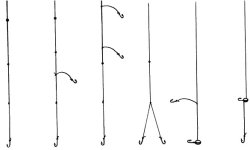 Как привязать второй крючок к основной леске