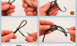 Как привязать крючок к леске: видео, простой способ
